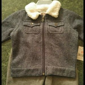 💞3/$27.  Boys Jacket and Pants- 6-9 month set